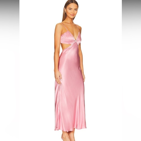 NWT Rome‎ Diamonte Slip Dress in Blush Pink - Size 8 - Picture 2 of 13